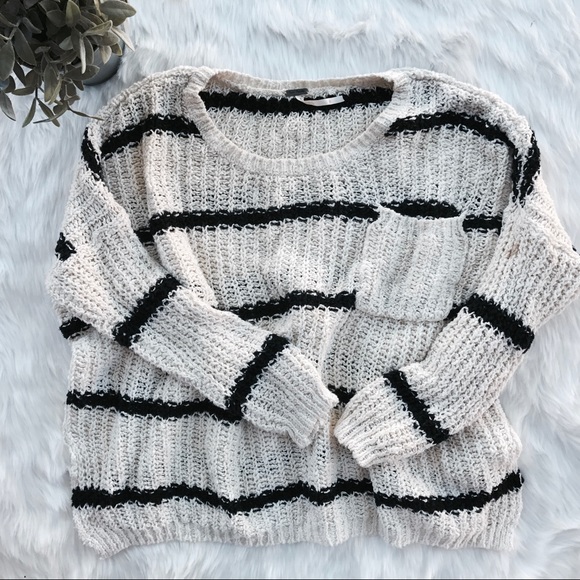 Free People Sweaters - Free people}• Stripped oversized sweater